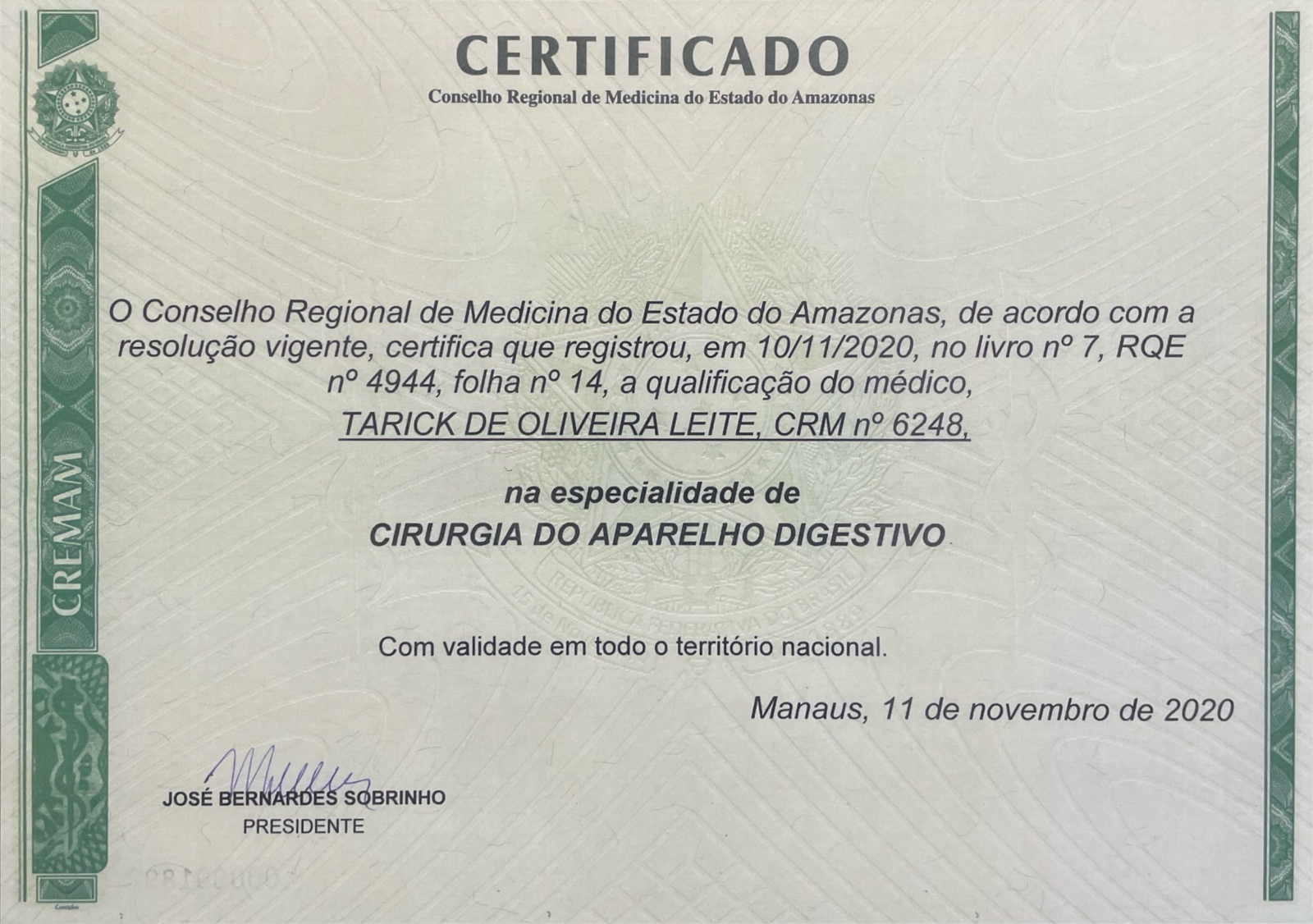 certificado cirurgia do aparelho digestivo 2